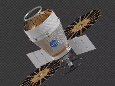 NASA Cryogenic Propulsion Stage 3D model