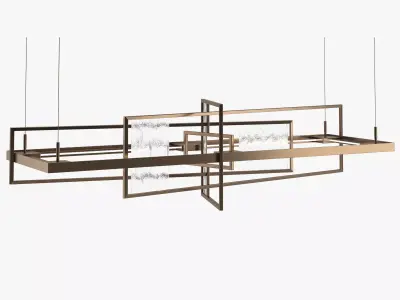 Hubbardton Forge Summer Pendant Light 3D model