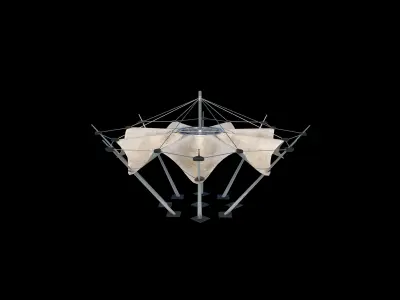 Tensile Fabric Structures 3D model