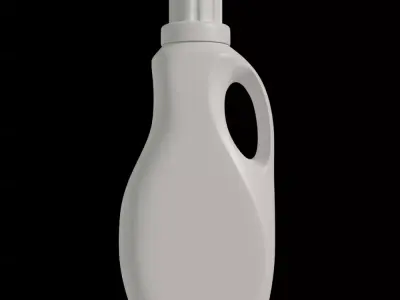 Detergent Bottle Mockup Free low-poly 3D model