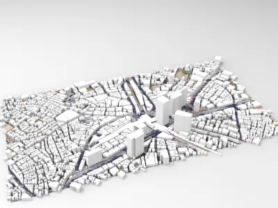 Shibuya Japan 3D model