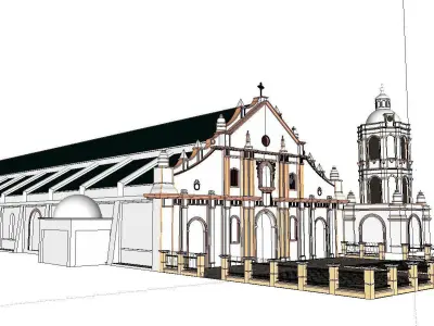 Architecture-Religion-God-Culture-Temple -0228 3D model