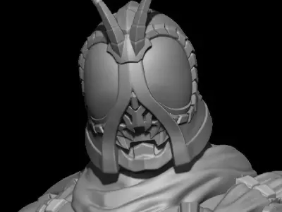 Kamen Rider 555 Character - Arch Orphnoch 3D print model 3D print model