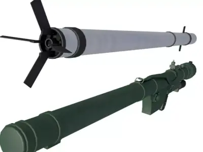 Strela 9K32 Strela-2 3D model