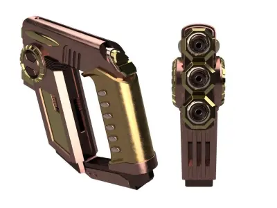 Tellarite Blaster DSC 3D print model