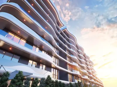 Residential Exterior 3D Sketchup Model and Lumion 12 File  3D model