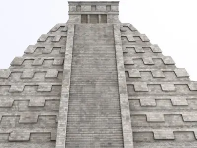 Chichen Itza 3D model