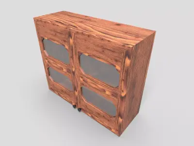 Kitchen Cabinet CG47 3D model