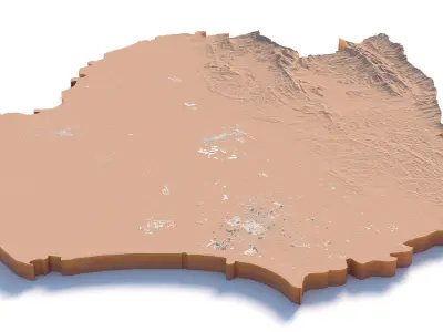 Tainan Taiwan 3D model