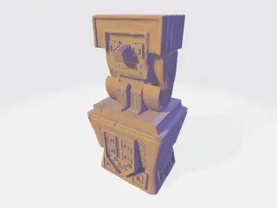 The idol of Maya 3D print model