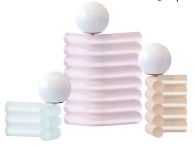 Elio Lamp set 3D model