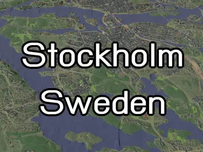 Scandinavia - city and urban 3D Model Pack