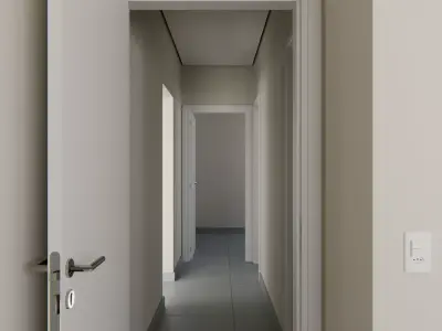 Empty House 3D model