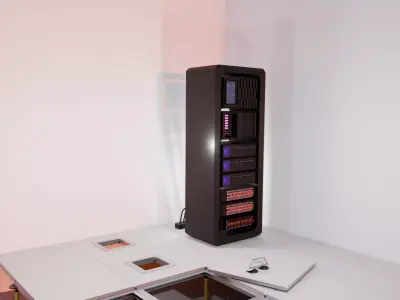 Raised floor 3D model