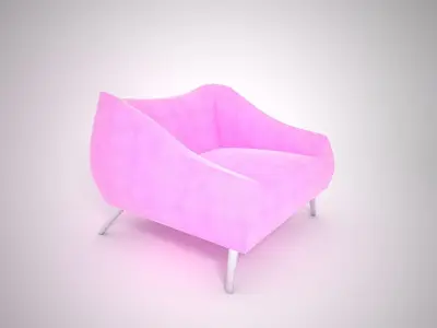 05 CARMEL CHAIR 3D model