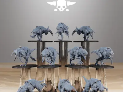 Orkaz Beast Riders 3D print model