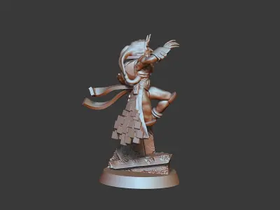 Harlequine Solo artist male  female models PRE-SUPPORTED 3D print model