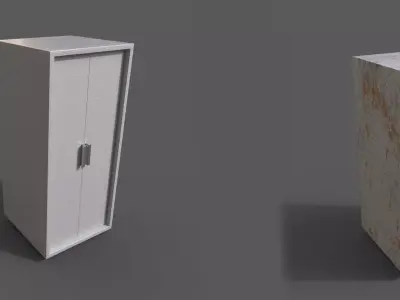 Modern Furniture 3D Model Pak 2 Low-poly 3D model purchase