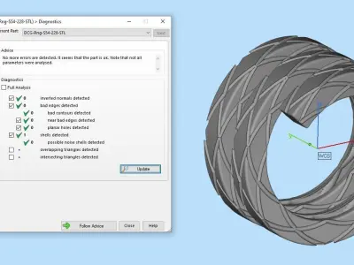 Jewelry ring 228 3D print model