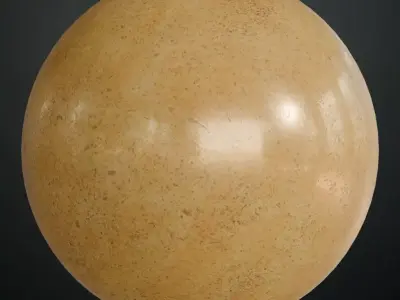 Worn Brass Metal PBR Seamless Texture
