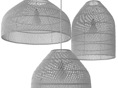 Java Lamp Shade 3D model