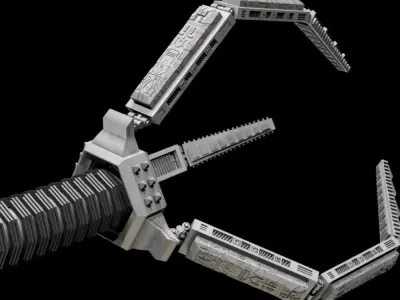 Robot Claw - RIGGED 3D model