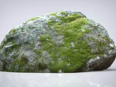 RIVER ROCK 3D model