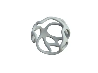 SciFi Cube Object No 42141 Low Poly Shape Texture