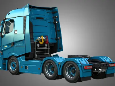 T520 - High Range Truck - 2 Axle 3D model