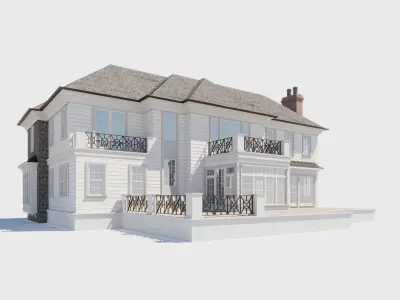 Build007 mansion 3D model