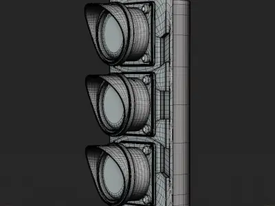 Traffic Signal 3d Model 3D model