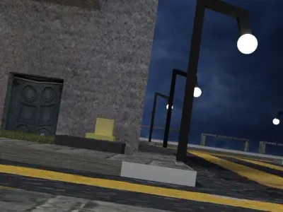 Little town Free 3D print model