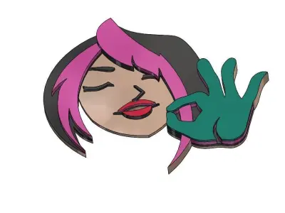 Fiora Door Stopper - League of Legends 3D print model