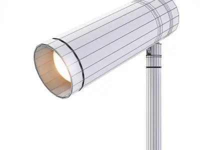 Flask T freestanding lamp Free 3D model