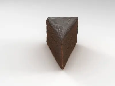 Chocolate Cake 015 3D model