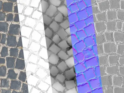 Paving stone 09 Photogrammetry based Environment Texture Texture Texture