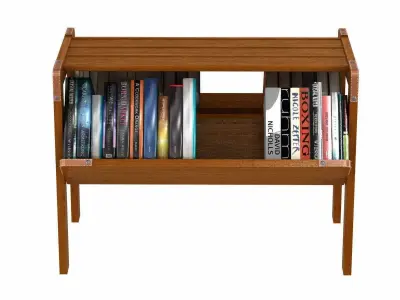 Jacques Adnet Bookshelf 3d model 3D model