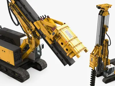  Drill Machine Bauer RG16T Rigged 