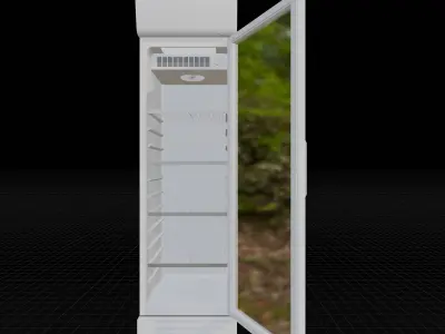 Large Showcase Display Cooler  3D model