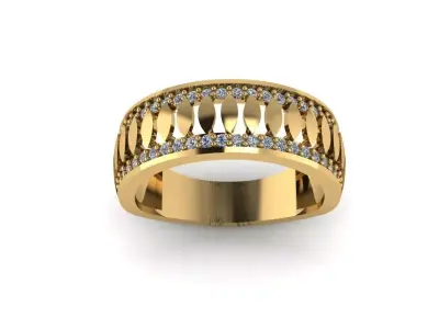 light gram ring-41 3D print model