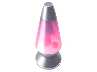 Lava Lamp 3D model shop