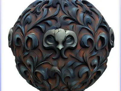 Stylized Ornaments Seamless Texture Texture