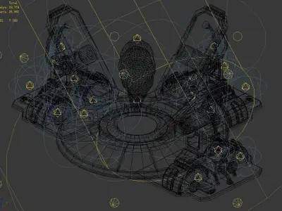 Crystal - Power Plant 03 3D model