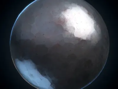 sci-fi plate - VOL 02 - Maps - SBsar - hard surface Texture