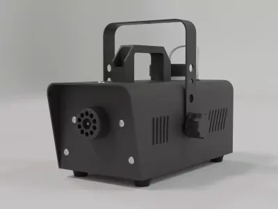 Smoke Machine Ultra High Detail 8K PBR Textures 3D model Low-poly 3D model