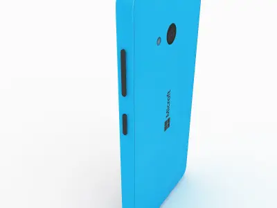 Microsoft Lumia 540 Dual SIM Blue 3D model