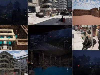 Epic Exterior Environment Collection 3D Model Pack