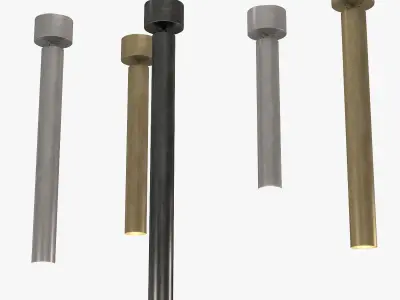 Apparatus Cylinder light 3D model