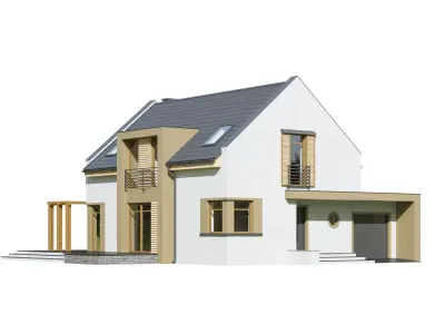 cottage 001 3D model