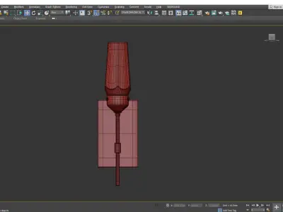 Luma Wall Sconce Low-poly 3D model